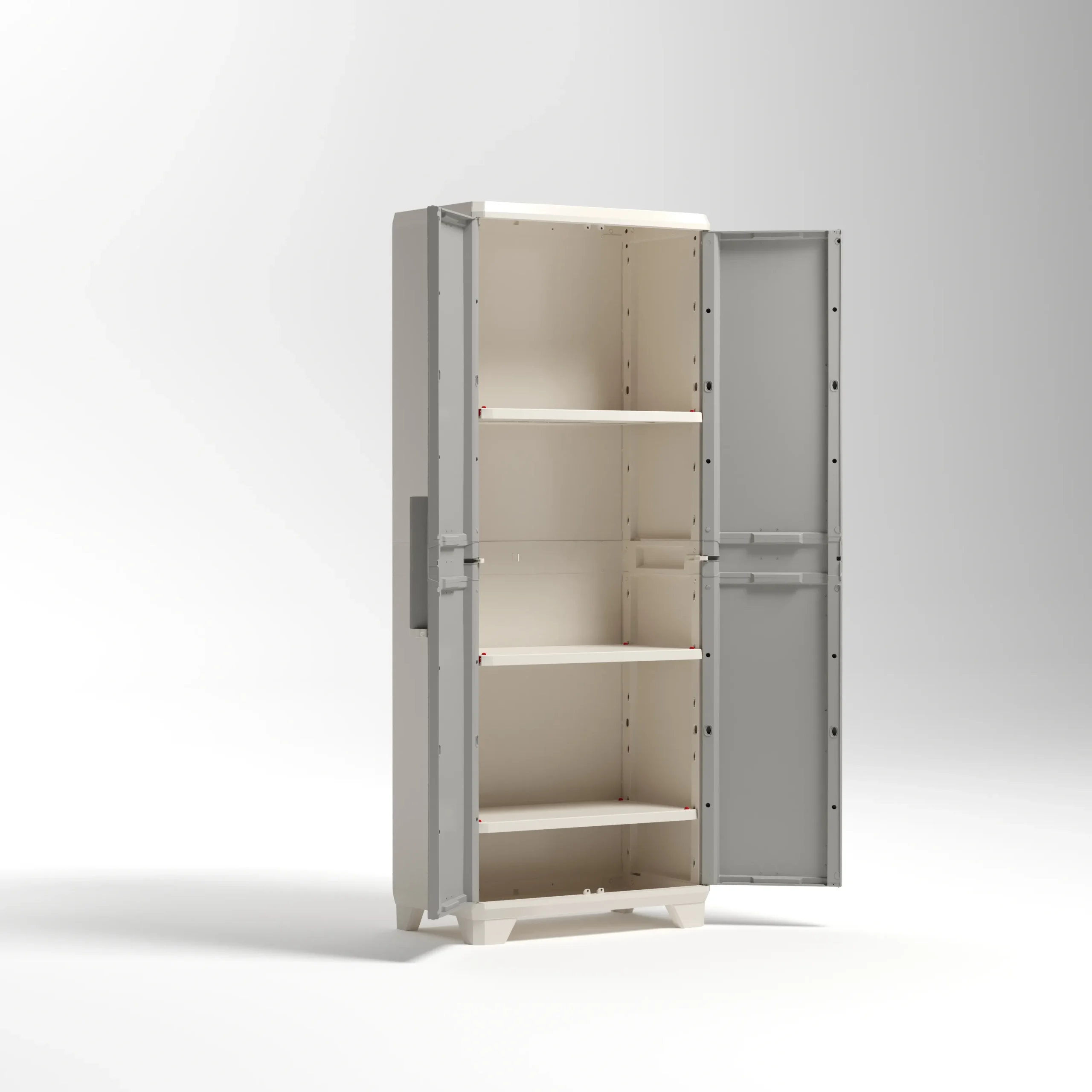 Linear-Wood-Tall-Base1 KETER "LINEAR WOOD TALL" MŰANYAG SZEKRÉNY - Image 1