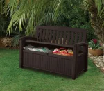 PATIO BENCH MŰANYAG KERTI PAD/TÁROLÓ 227L - Image 6