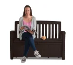 PATIO BENCH MŰANYAG KERTI PAD/TÁROLÓ 227L - Image 4