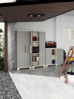 KETER "LINEAR WOOD BASE" MŰANYAG SZEKRÉNY - Image 2