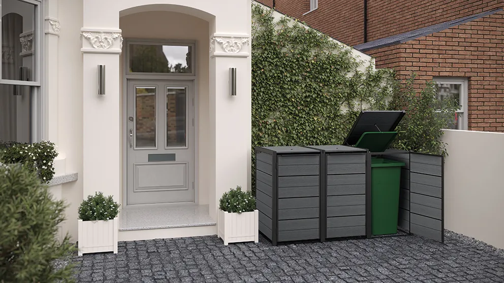 HIDE AWAY KÜLTÉRI SZEMETES TÁROLÓ 240 L - Image 7