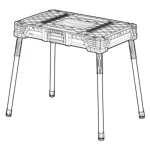 KETER ULTIMATE HORDOZHATÓ MUNKAASZTAL - Fekete - Image 37