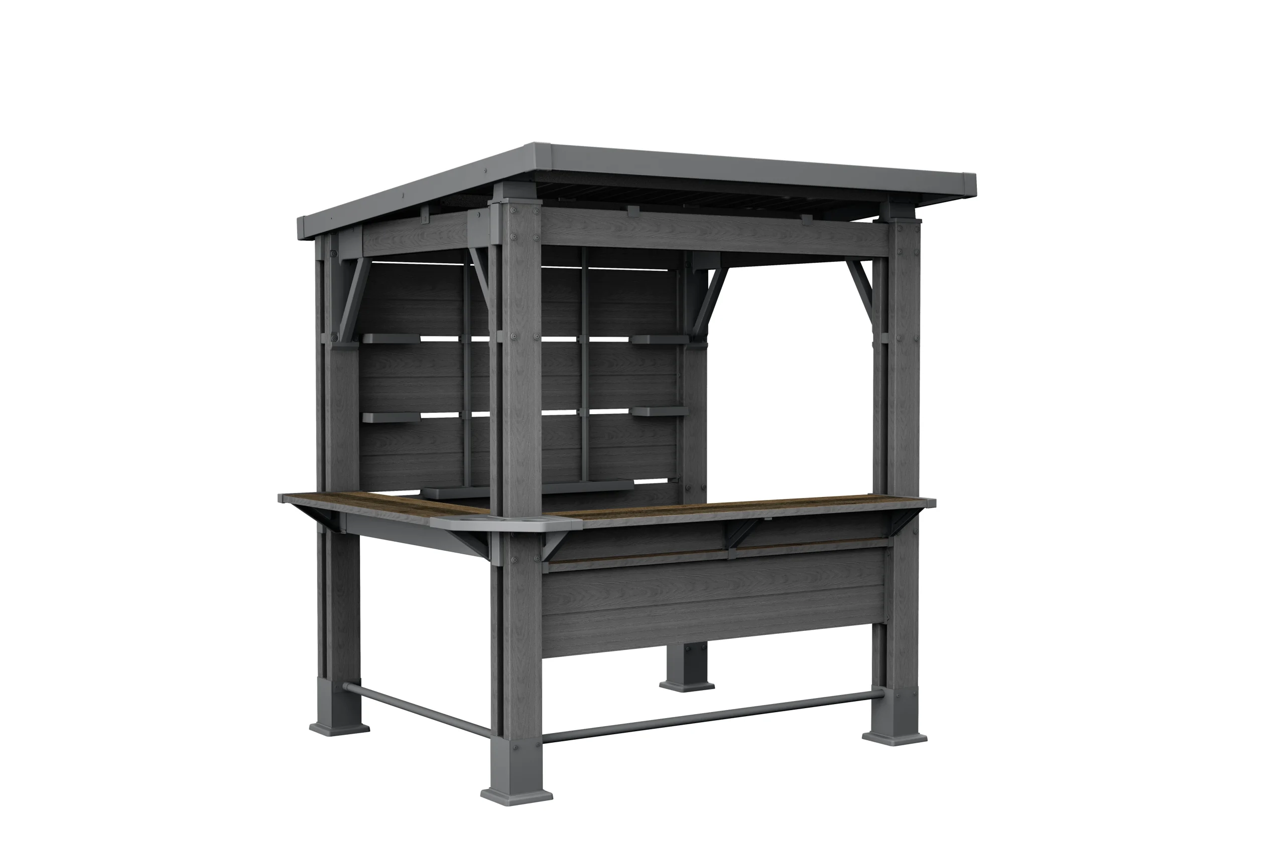 new_2025_1 BAR GAZEBO MŰANYAG KERTI PAVILON - Image 1